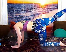 Inner thigh and splits hip mobility. Join my faphouse for more yoga