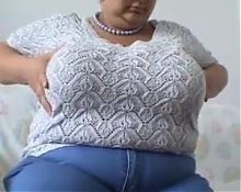BBW Grandma Has Humungous Tits