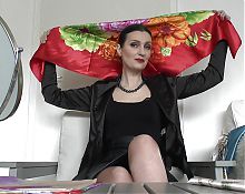 5 Beautiful New Satin Scarves Demonstration Worn as a Headscarf
